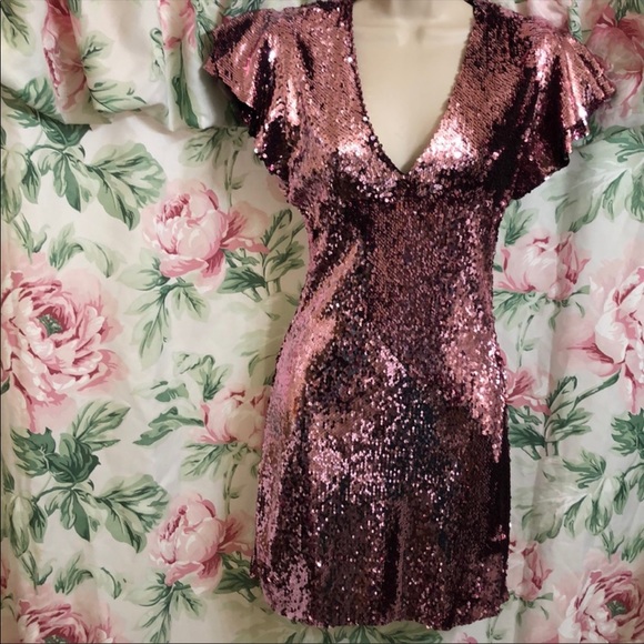 Zara Dresses & Skirts - ZARA SEQUIN MINI DRESS